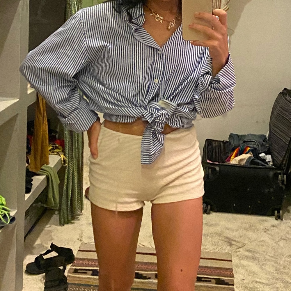 White shorts